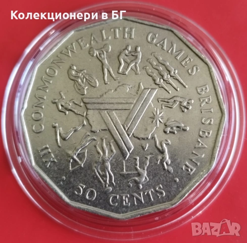 50 ЦЕНТА 1982 ГОДИНА - АВСТРАЛИЯ