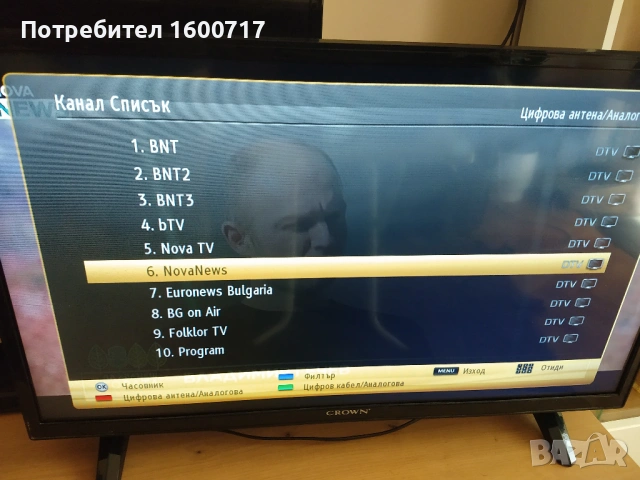 Телевизор Crown