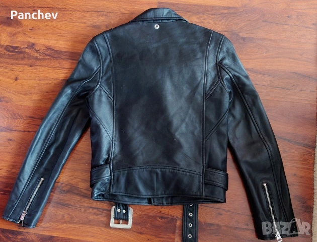 Schott NYC дамско кожено яке, снимка 4 - Якета - 54650766