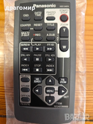 Panasonic N2QAEC000003 дистанционно управление за видеокамери , снимка 2 - Камери - 54425249