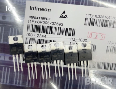 IRFB4115PBF MOSFET-N, 150V, 104A, 380W, 0.0093 Ohm typ., TO-220