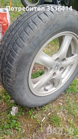 оригинални джанти с летни гуми хонда акорд,сивик,црв 16", снимка 4 - Гуми и джанти - 54183311