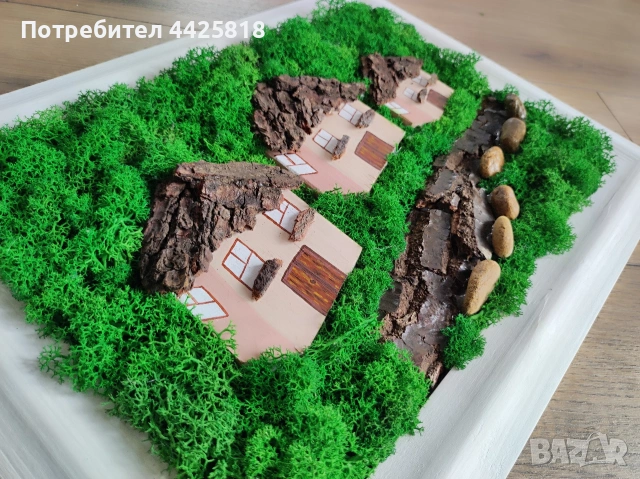 Пана от скандинавски мъх! Промо цена ! , снимка 5 - Декорация за дома - 53980857