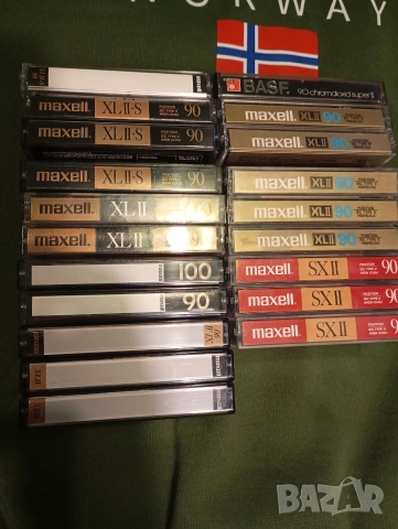 Maxell XL II 90 Maxell XL II S 90 хромни аудио касети, снимка 7 - Аудио касети - 54229295