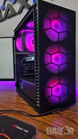 Компютър За Игри! RTX 5060, AMD Ryzen 5 5600, SSD 1ТВ, 16 RAM, снимка 4 - Геймърски - 54338468