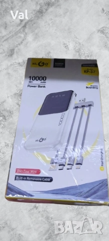 Преносима батерия KLGO KP-37, 10000mAh, снимка 2 - Външни батерии - 54785732