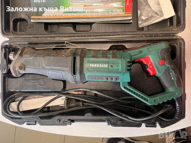 Саблен трион Parkside PFS 710 C2, снимка 4 - Триони и циркуляри - 55015927