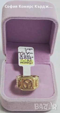 ⚠️ПРОМОЦИЯ!!!⚠️ 💍 ЗЛАТЕН ПРЪСТЕН ⚖️ 3,42 гр./14 карата 🤚 61 размер
