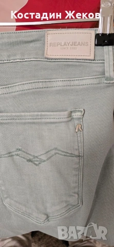 Дънки оригинални. Като нови. REPLAY JEANS. , снимка 4 - Дънки - 54477412