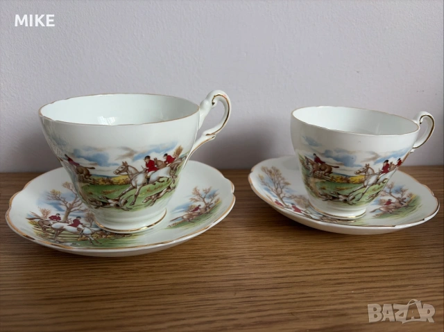 Троен сет за чай Regency - 2 броя, снимка 10 - Сервизи - 53964202