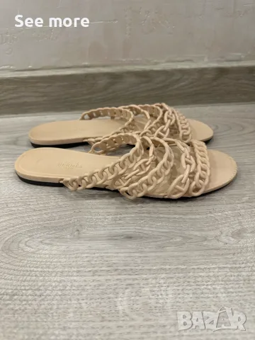Hermès Rivage чехли екрю 40, снимка 3 - Сандали - 52720570