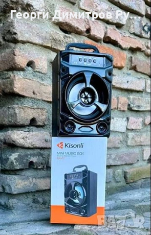 Bluetooth Тонколона Kisonli , снимка 2 - Bluetooth тонколони - 54860617
