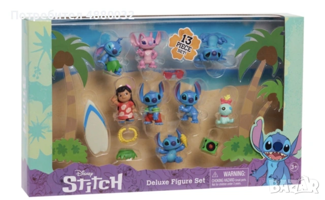 комплект фигурки на Stitch 
