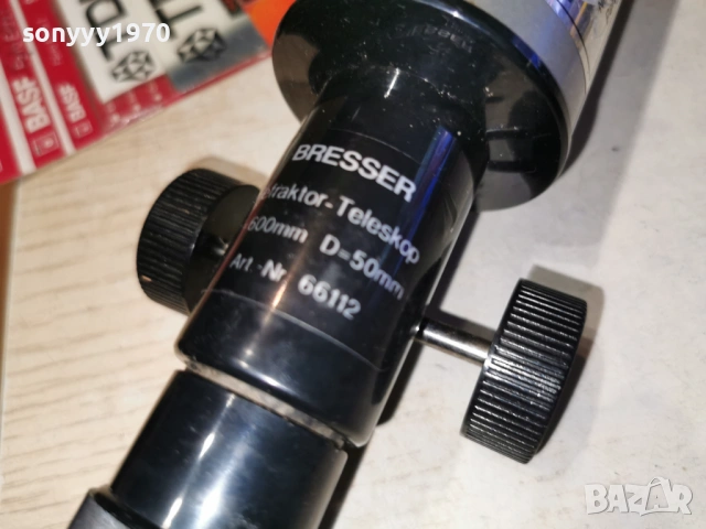 BRESSER TELESCOP 600MM D-50MM 1205261934L4, снимка 17 - Екипировка - 54526448