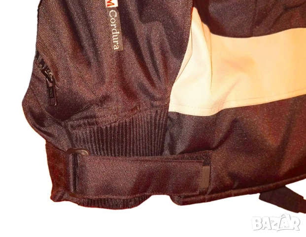 Мото яке L с протектори, cordura, Scotchlite, снимка 5 - Якета - 54081816