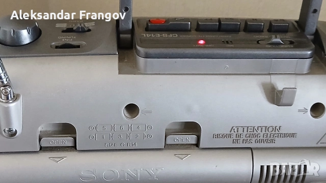 SONY CFS - E14L, снимка 10 - Радиокасетофони, транзистори - 55033700