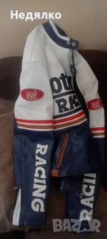Оригинално кожено яке Rothmans Racing, снимка 5 - Якета - 54794720