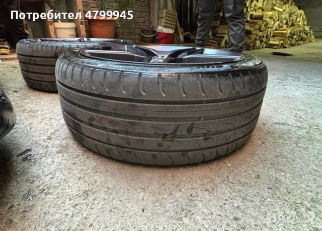 AMG 20” спорт пакет джанти с гуми Michelin 275/35R20, снимка 4 - Гуми и джанти - 54227867
