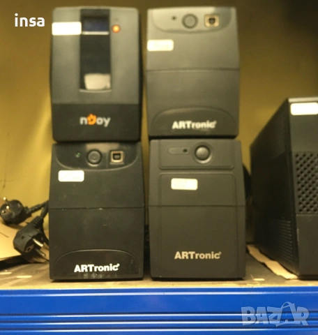 Няколко броя UPS-и Artronic ART600 и ART650 360W с изходи C13 и Шуко