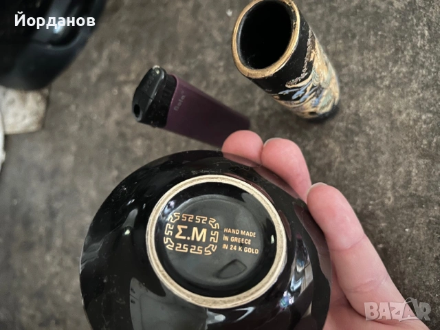 калъф за запалка и пепелник ръчна изработка, снимка 4 - Антикварни и старинни предмети - 45727595