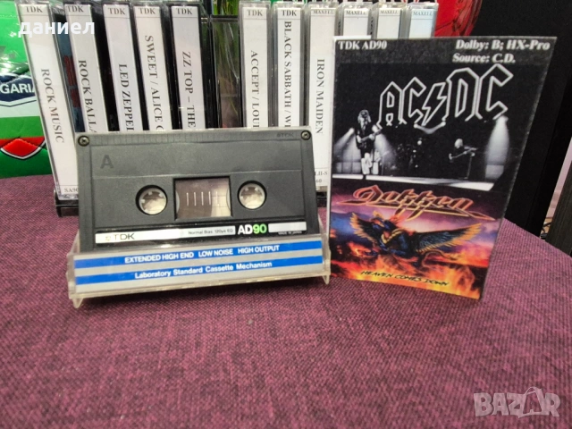 Хубави аудио касети TDK и MAXEL с готина рок музика + подарък, снимка 11 - Аудио касети - 54080518