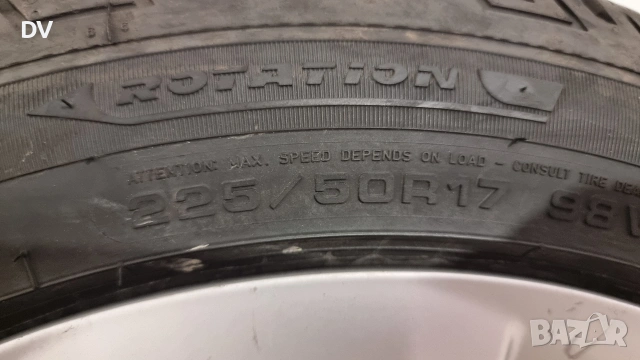 5x112 + зимни гуми 225/50/17, снимка 4 - Гуми и джанти - 55277664