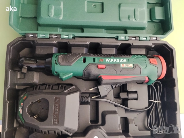 Акумулаторна тресчотка PARKSIDE модел: 12 V PAR 12 В1-3Г.Гаранция ново
