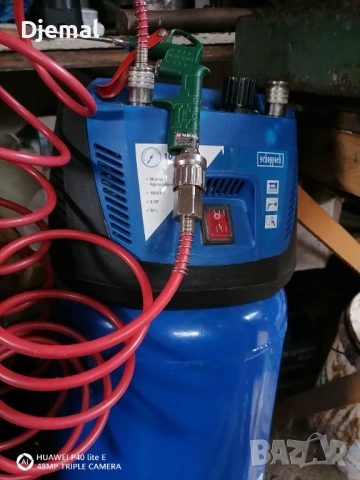 Компресор 50л, снимка 2 - Компресори - 54030468