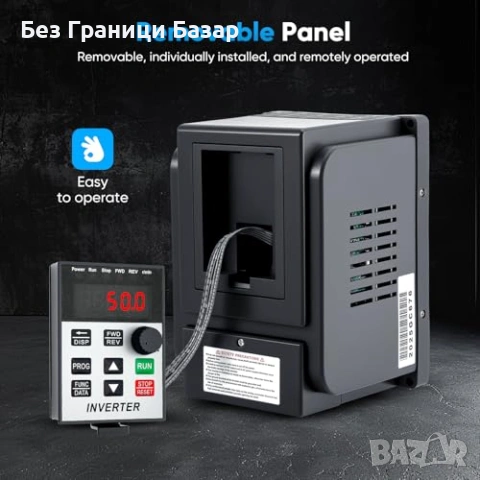 Нов Честотен Инвертор 2.2KW VFD Контролер за Електромотор PWM, снимка 7 - Друга електроника - 54659167