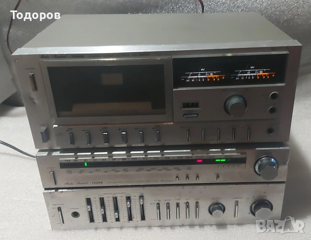 Fisher TA-M200 Stereo Tuner Amplifier/CR-M200 Stereo Cassette Deck двукомпонентна HiFi система , снимка 8 - Аудиосистеми - 54610117