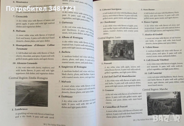 Библия на италианските вина / The Italian Wine Bible, снимка 8 - Кулинария - 55065014