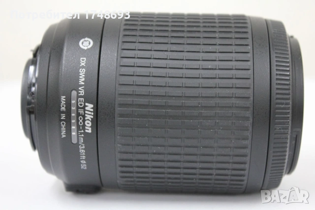 Nikon AF-S NIKKOR 55-200mm 1:4-5.6G ED VR, снимка 2 - Обективи и филтри - 54420676