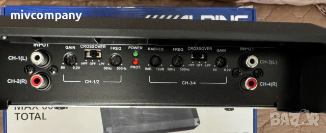 Усилвател Alpine BBX-F1200, снимка 6 - Ресийвъри, усилватели, смесителни пултове - 54742443