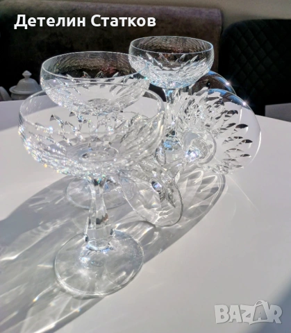 Кристални чаши за вино 5 бр., снимка 6 - Чаши - 54509602