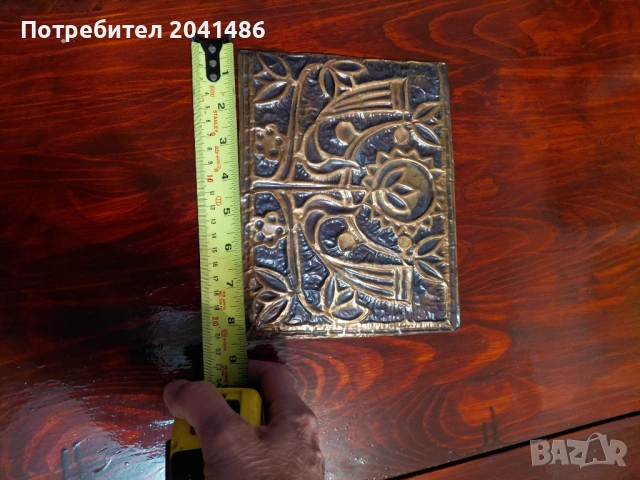Медна картина, снимка 3 - Декорация за дома - 54392618