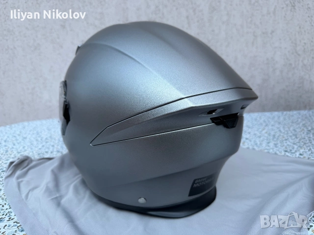  Каска BMW Motorrad Sao Paolo GREY MATT. Рамер 61-62 см, снимка 3 - Аксесоари и консумативи - 55179496