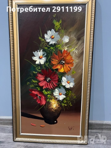 Картина с маслени бои, 2бр., снимка 4 - Картини - 55078724