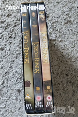 Lord Of The Rings Trilogy Двд , снимка 3 - DVD филми - 55610200