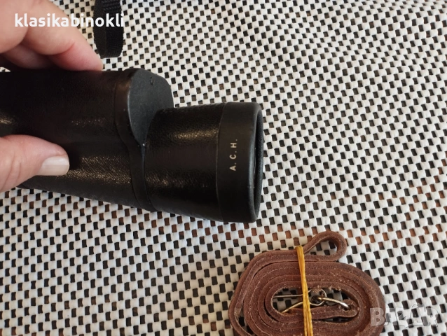 ТОП Немски Рядък Монокъл Carl Zeiss Jena Binoctarmo 7x50 , снимка 5 - Екипировка - 54864923