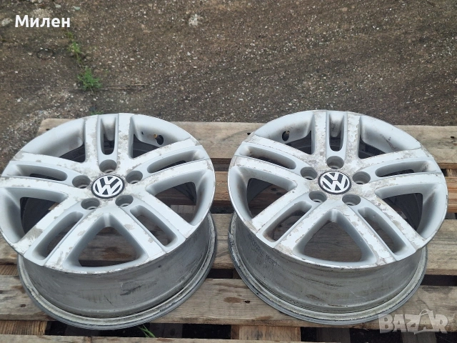 Volkswagen Golf 6 от 2010 Година 2 Броя Алуминиеви Джанти 16 Ки Ronal, снимка 2 - Гуми и джанти - 54579774