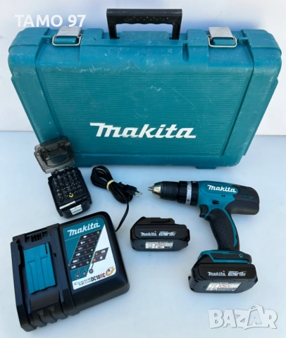 Makita DHP453 - Акумулаторен ударен винтоверт 18V