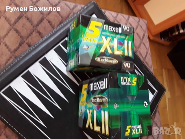 PACK от 5 броя НОВИ касети MAXELL XL II