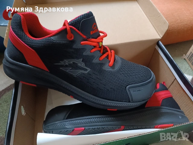 НОВИ работни обувки (Diadora, Bwolf, eXena) и ортопедични чехли с кутии 43 и 44 номер