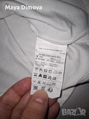 Тениски Zara и Benetton 140cm., снимка 8 - Детски тениски и потници - 54063290