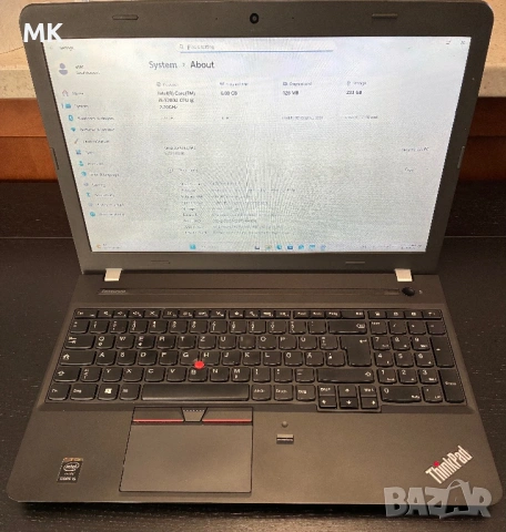 Лаптоп Lenovo ThinkPad E550 i5 SSD