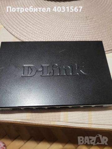 8‑портов D-link DES-108 суич / switch DES-108, снимка 2 - Суичове - 54635863
