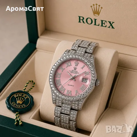 Дамски часовник Rolex, снимка 3 - Дамски - 55342071