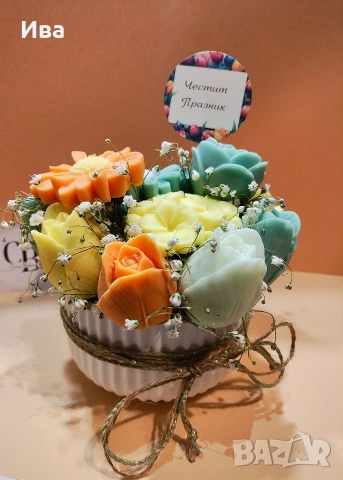 Ароматни соеви свещи.