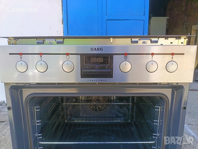 Фурна с керамични котлони за вграждане AEG competence , снимка 4 - Печки, фурни - 54679488