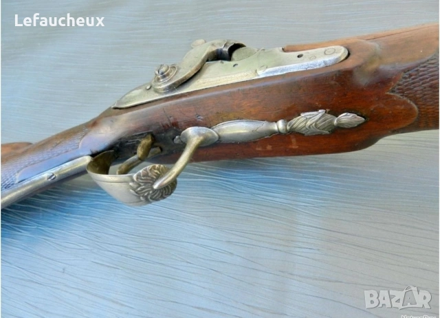 Антика пушка Капсулна двуцевка 20 кал, снимка 7 - Колекции - 54213009